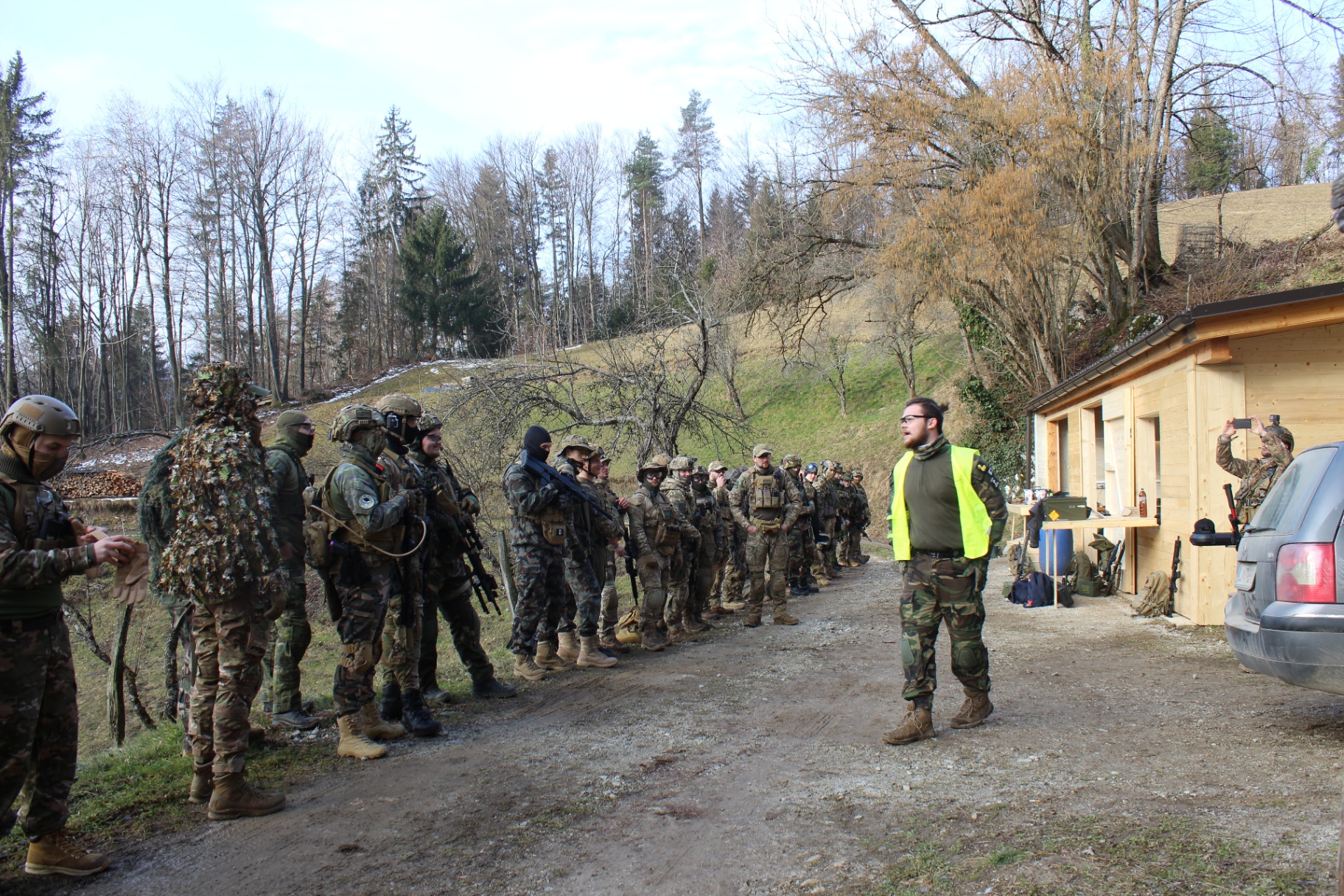 Ghillie suit med gozdom