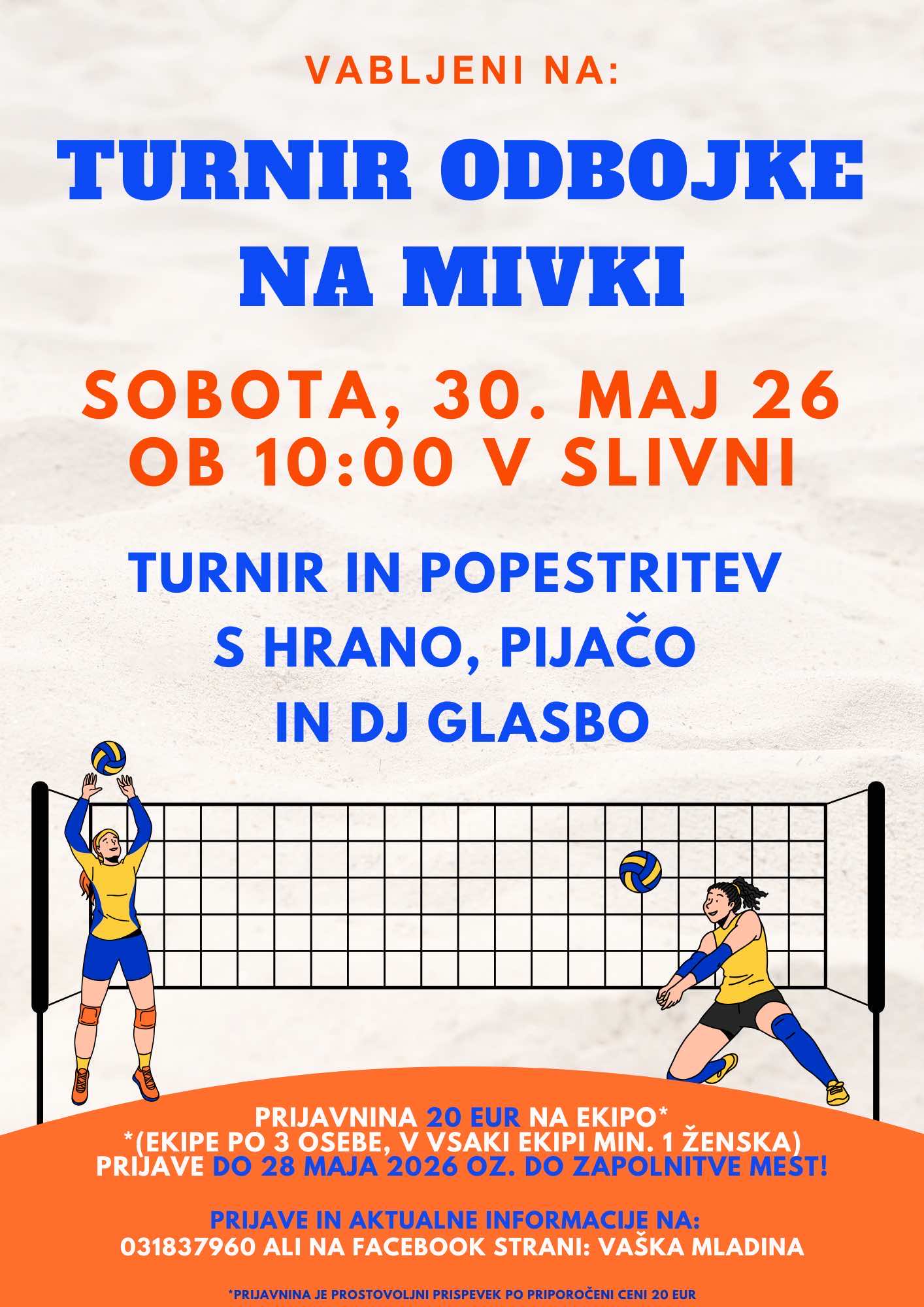 Turnir odbojke na mivki